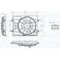 Radiator fan MAGNETI MARELLI - 069422793010
