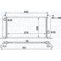 Radiator MAGNETI MARELLI - 350213194500