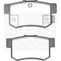 Rear brake pad set (4 pcs) MAGNETI MARELLI - 363916060462