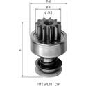 Ritzel, Starter MAGNETI MARELLI - 940113020104