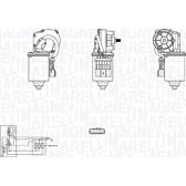 Ruitenwissermotor MAGNETI MARELLI - 064300414010