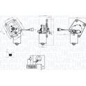Ruitenwissermotor MAGNETI MARELLI - 064374900010