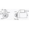 Startmotor MAGNETI MARELLI - 063280008010