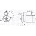 Startmotor MAGNETI MARELLI - 063521230160