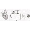Startmotor MAGNETI MARELLI - 063721181010