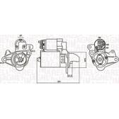 Startmotor MAGNETI MARELLI - 063721254010