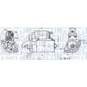 Startmotor MAGNETI MARELLI - 063721413010