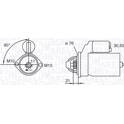 Startmotor MAGNETI MARELLI - 063721473010
