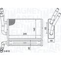 Värmeväxlare, kupévärmare MAGNETI MARELLI - 350218450000