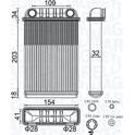 Värmeväxlare, kupévärmare MAGNETI MARELLI - 350218512000