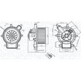 Ventilador habitáculo MAGNETI MARELLI - 069412398010