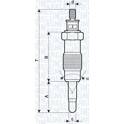 Glühkerze (pro Einheit) MAGNETI MARELLI - 062580704304