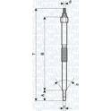 Glühkerze (pro Einheit) MAGNETI MARELLI - 062900054304