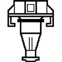 Bolt, radiator cap MAHLE BEHR - CRX 56 000S