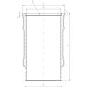 Camisa de cilindro MAHLE BEHR - 001 LW 00143 001