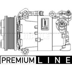 Compresseur de climatisation MAHLE BEHR - ACP 1360 000P