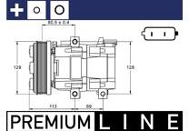 Compressor, airconditioning