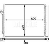 Condenseur climatisation MAHLE BEHR - AC 463 000S