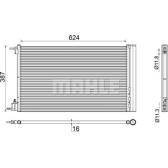 Condenseur climatisation MAHLE BEHR - AC 552 000S