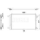 Condenseur climatisation MAHLE BEHR - AC 939 000S