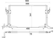 Condensor, airconditioning