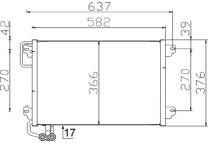 Condensor, airconditioning
