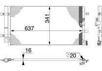 Condensor, airconditioning
