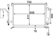 Condensor, airconditioning