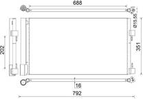 Condensor, airconditioning