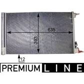 Condensor, airconditioning MAHLE BEHR - AC 552 000P