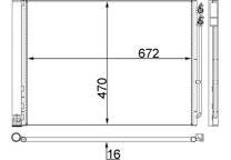 Condensor, airconditioning