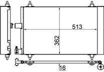 Condensor, airconditioning