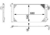 Condensor, airconditioning