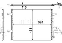 Condensor, airconditioning