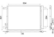 Condensor, airconditioning