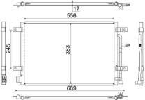 Condensor, airconditioning