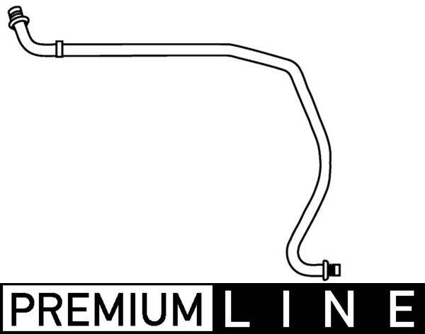 High-/Low Pressure Line, air conditioning