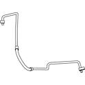 Conduta de alta pressão, ar condicionado MAHLE BEHR - AP 86 000P