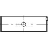 Coussinet de bielle MAHLE BEHR - 029 PS 18146 000