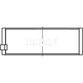 Cuscinetto albero a gomito MAHLE BEHR - 007 HS 18019 000