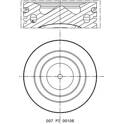 Êmbolo MAHLE BEHR - 007 PI 00106 001