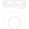 Êmbolo MAHLE BEHR - 081 PI 00105 000