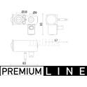 Expansion Valve, air conditioning MAHLE BEHR - AVE 141 000P