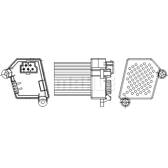 Gebläseschalter, Heizung/Lüftung MAHLE BEHR - ABR 33 000S