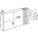 Heat Exchanger, interior heating MAHLE BEHR - AH 69 000S