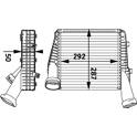 Intercooler, inlaatluchtkoeler MAHLE BEHR - CI 141 000P