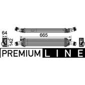 Intercooler, inlaatluchtkoeler MAHLE BEHR - CI 170 000P