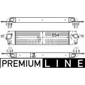 Intercooler, inlaatluchtkoeler MAHLE BEHR - CI 319 000P