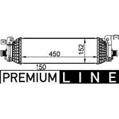 Intercooler, inlaatluchtkoeler MAHLE BEHR - CI 326 000P