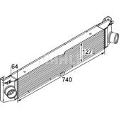 Intercooler MAHLE BEHR - CI 158 000P
